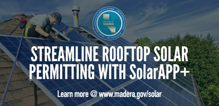 City of Madera adopts SolarAPP+ to streamline solar permitting process
